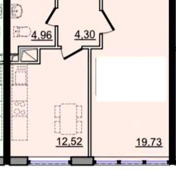 Продаж,  Квартира,  1 комната,  41 м²,  ЖК 54 Жемчужина,  Сахарова Академика,  Котовского,  Одесса