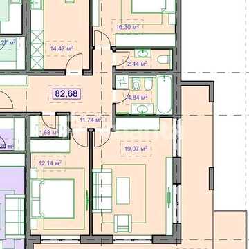 3 кім новоб, 83 кв м, РОЗТЕРМІНУВАННЯ!