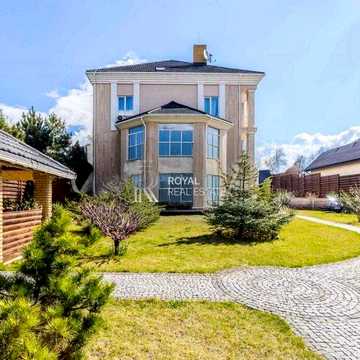 Продаж котеджу Лісники КГ Зелений гай 610 м² 5 спалень Басейн Сауна Гараж на 3 авто Панорамний вид Ділянка 18 соток