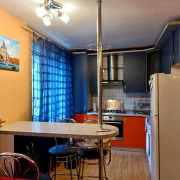 Аренда 3 комн,квартиры,Киевский район/ул,Королева. 3 этаж, кухня-гостиная 28 м! Газ!