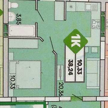 Продажа от собственника однокомнатной квартиры 39 м² Акварель 4 Одесса ЖК Акварель 4