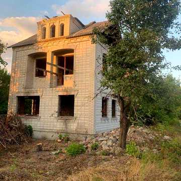Дачка  на массиві Гайковських дач. Річка Рось. Парк "Олександрія"