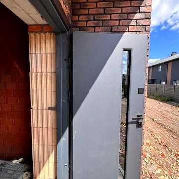Автономний теплий одноповерховий таунхаус з керамічної цегли - з газовим опаленням
