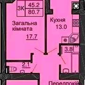 3-кімнатна квартира з терасою ЖК Софія Нова (Sofia Nova) від власника ЖК Софія Нова