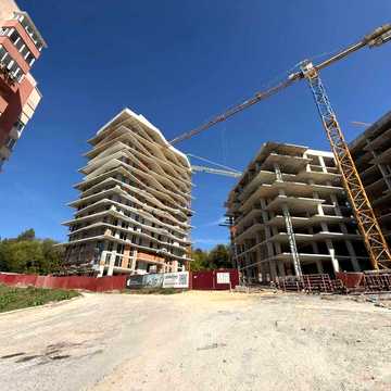 Продаж 3-кімнатного пентхаусу 157.2 м² у ЖК Lennona Residents. Найвища точка Львова, вигляд на все місто! Поверх 16. Кухня 25 м² ЖК Lennona Residents