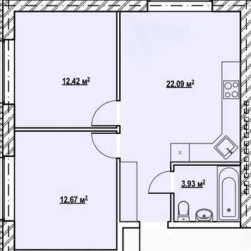 Продаж! 2К квартира від забудовника! Район Університету Ірпінь ЖК Comfort Hall