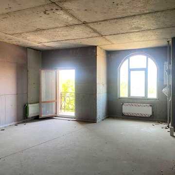 1-к. квартира 48,4 м² | свободная планировка  | ЖК Авіньон | Великий Фонтан | під ремонт ЖК Авіньон