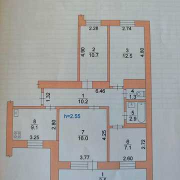 Продам 4-х комн.кв на ПЗТО.