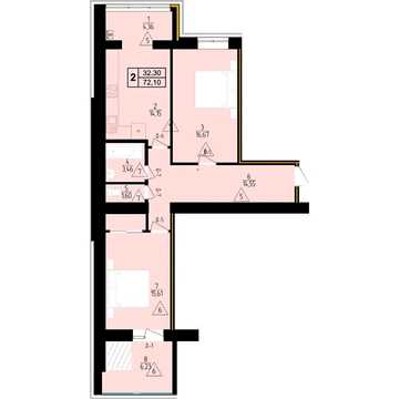 Продаж 2к Квартира Ілони Зріні вулиця ЖК Budapest Dream