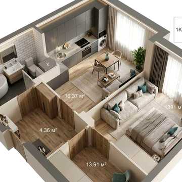 ВІДДІЛ ПРОДАЖУ | 920 $ кв.м. | 1-кімнатна квартира в ЖК «Стрийський Бульвар» м.Стрий ЖК Стрийський Бульвар