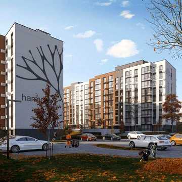 2-кімнатна квартира з терасою. Новобудова. Гармонія ЖК HARMONY for you