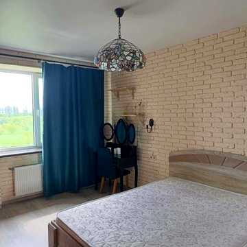 Оренда квартири дві кімнати 55 м2 Білогородка . Новий будинок .