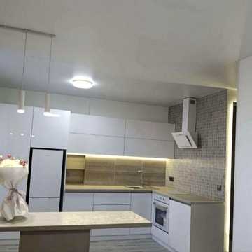 Шикарная квартира ЖК Континент спальня+ кухня -студия