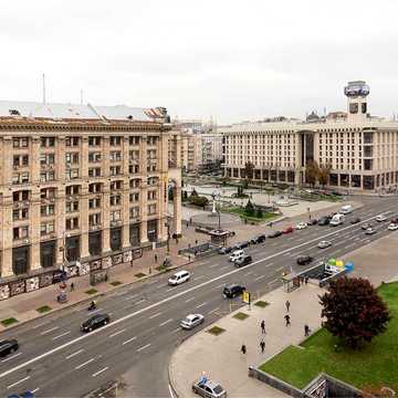 3х кімн кварира на Хрещатику, видова