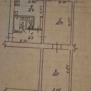 2х кімнатна квартира в м. Канів