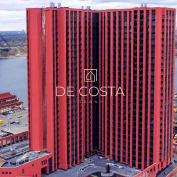 4К дворівнева квартира |123 м² | DOCK32 | Вид на Дніпро | БЕЗ% ЖК DOCK32
