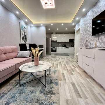 Затишна та сучасна квартира з видом на гори
