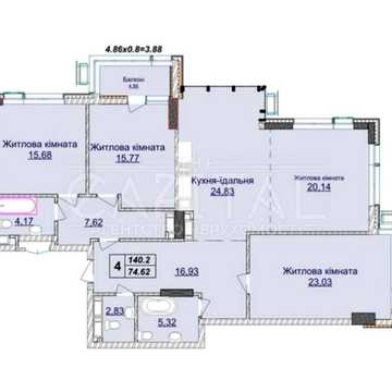 Продажа квартиры, ЖК Новопечерские Липки, Драгомирова, 7 очередь