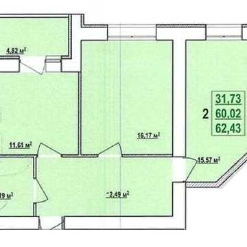 Продаж 2к Квартира Заливна вулиця ЖК Левада 2