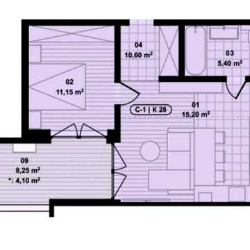 В Продажу 1 кімн квартира ЕЛІТ/ КОМФОРТ ЖК RESIDENT CITY