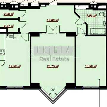 Продаж 2-кімнатної квартири 100 м² ЖК Delmar, Печерськ, вул. Андрія Верхогляда ЖК Delmar