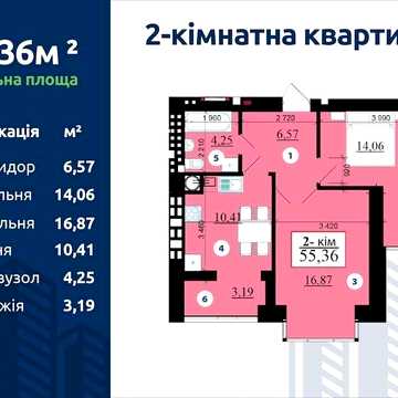 Пропощиція зданої 2к квартири в ЖК Липки біля місього озера Можливе є Оселя ЖК Липки 2