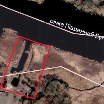 Продаж будинку біля лісу, перша лінія від річки
