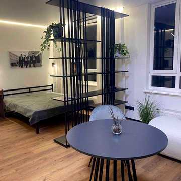 Сучасна 1к квартира  open-space в ЖК Республіка, метро Теремки. ЖК Республіка