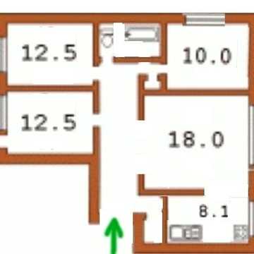Продаж 4кімнатна Харківське шосе 21/6