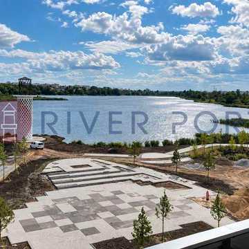 Продаж 1-кімнатної квартири 47,25 м² в ЖК з власним басейном River Port / Рівер Порт з видом на озеро ЖК River Port