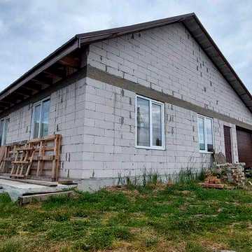 Будинок з терассою, погрібом, гаражем і лазнею, земельна ділянка 0,084га (продаж від власника)