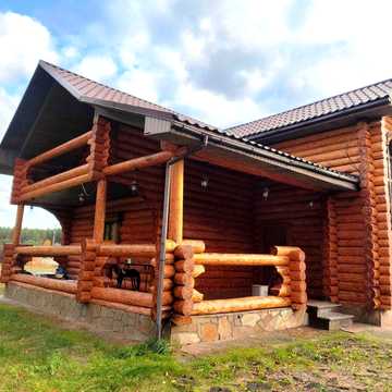 Дикий зруб. Глібівка, 35 км від Києва, поруч із Київським морем.