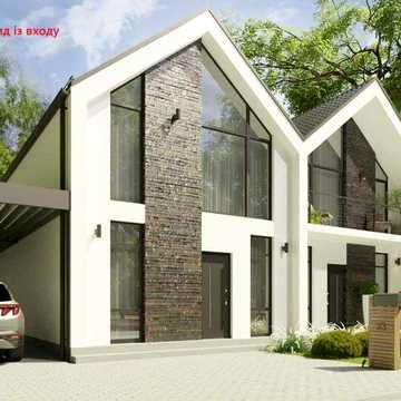 Продам Дуплекс 87м2 з газом КМ Gardd House с.Рожни власник