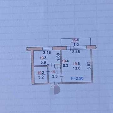 Продаю 1 кім квартиру Інгульський район ( Традиційна ) 1/9, , балкон
