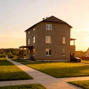 Будинок з УКРИТТЯМ!!!  Катіон 3 км. знак Хмельницький 1 км. 9х12 м. 2 поверхи + мансандра та цоколь(МОНОЛІТ), окремий гараж h в 6 м. під бізнес, обмін