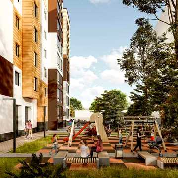 Центр міста! 1-кімнатна квартира 46,5 м² з балконом! Від забудовника!