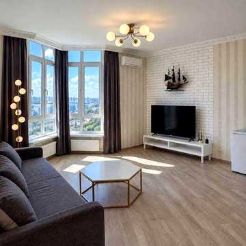 Оренда 2 спальні + кухня-вітальня, 62 м², Бажана 8Б, метро Осокорки 5 хв