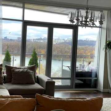 Видова на Дніпро! Ексклюзивна 3к 118м2 ЖК Riviera Riverside Окіпної 18 ЖК Riviera Riverside