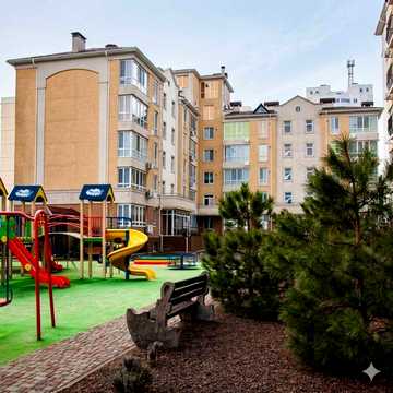 2-кімнатна квартира у ЖК на Сахарова, закритий комплекс