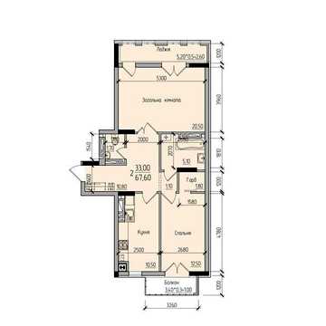 Продаж 2к Квартира Руська вулиця ЖК Comfort Hall