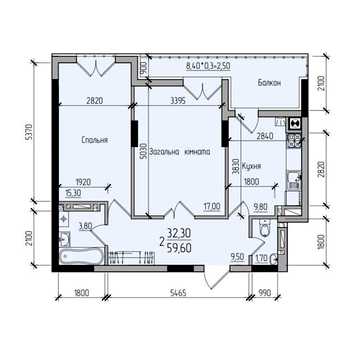 Продаж 2к Квартира Руська вулиця ЖК Comfort Hall