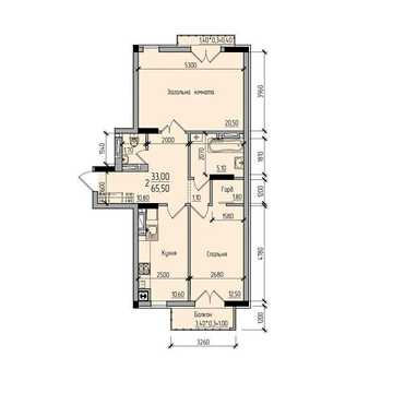 Продаж 2к Квартира Руська вулиця ЖК Comfort Hall