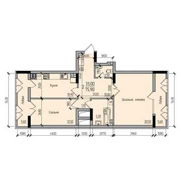 Продаж 2к Квартира Руська вулиця ЖК Comfort Hall