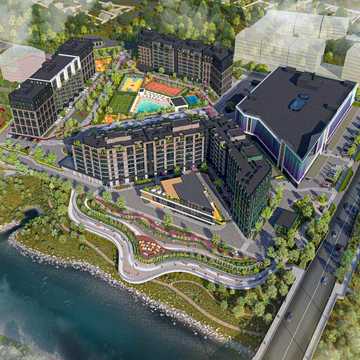 Продаж однокімнатної квартири з видом на річку Уж. ЖК Riverville ЖК Riverville
