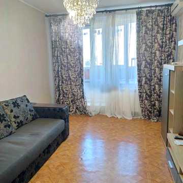 Аренда 1-ая, 8/9, 32 кв.м, пр. Аэрокосмический 45а, мебель, техника, рядом 2 станции метро