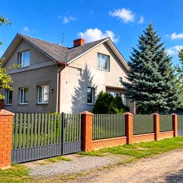 Будинок з мансардним поверхом