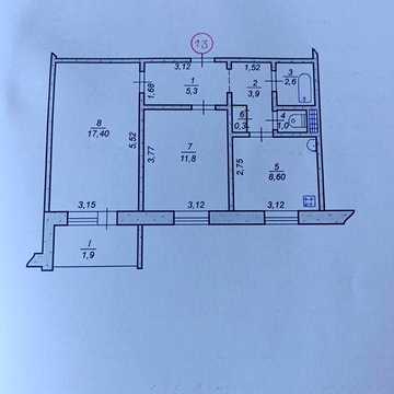 Продам 2х комнатную квартиру ЖК ЖитлосервісКР