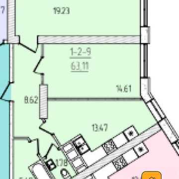 Продаж 2к Квартира Краснова вулиця ЖК Kadorr City