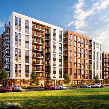 Продаж однокімнатної квартири площею 42,38 м²  від забудовника ЖК ZahorSky