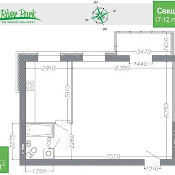 Продам 3-кімнатну квартиру, Перемога-1, ЖК River Park ЖК River Park